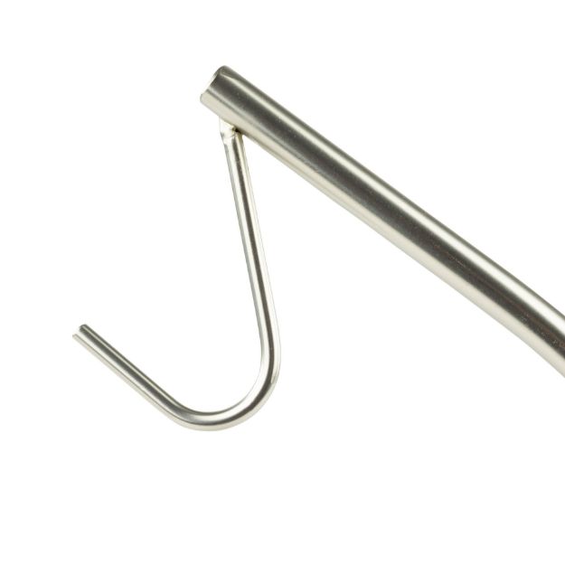 Spectrum Diversified Euro Banana Holder - Satin Nickel