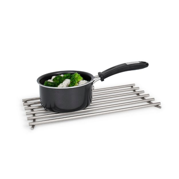 Spectrum Diversified Euro Grande Trivet - Satin NIckel