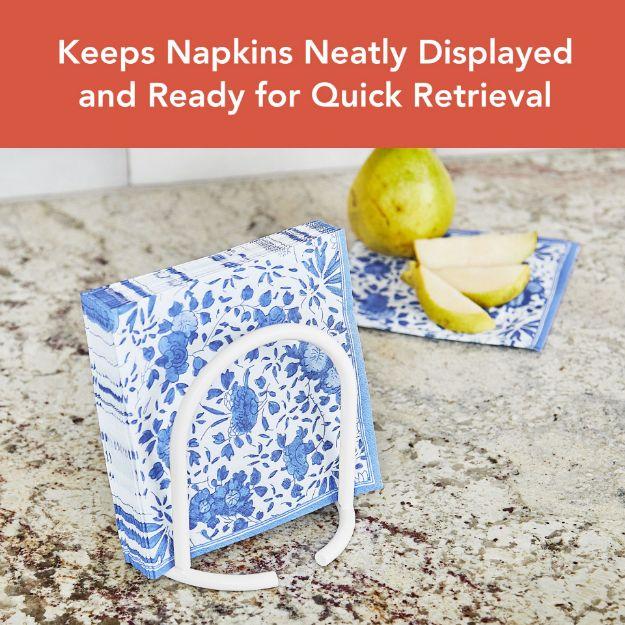 Spectrum Diversified Euro Napkin Holder Matte White