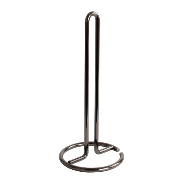 spectrum diversified Euro Paper Towel Holder - Black Chrome