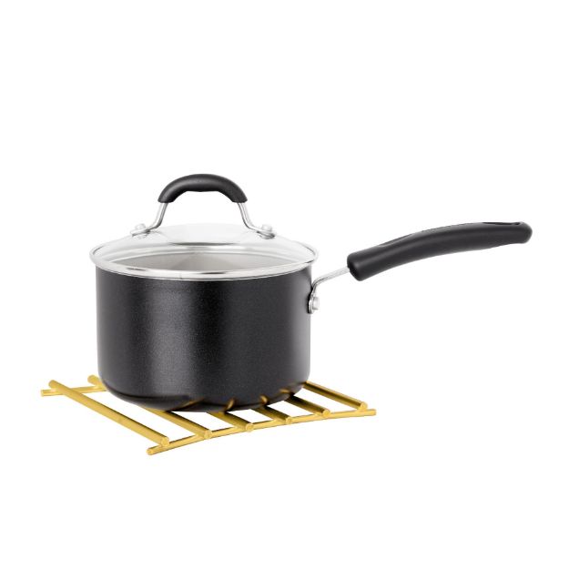 Spectrum Diversified Euro® Raised Square Trivet - Gold