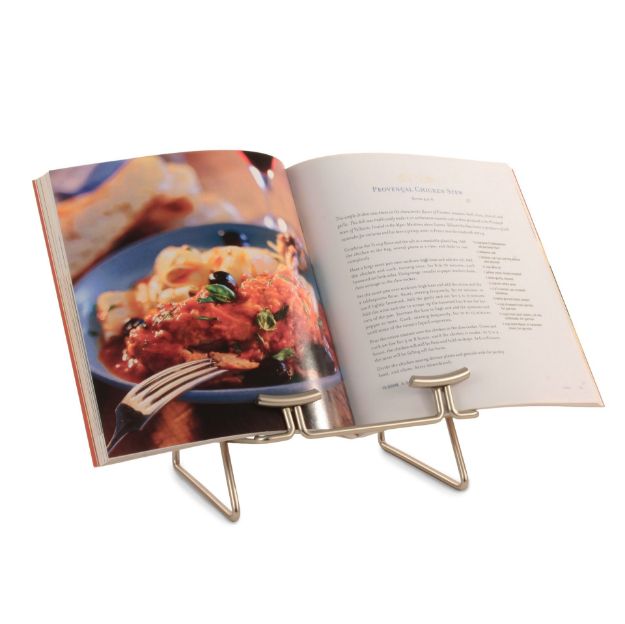 Spectrum Diversified Euro Tablet & Cookbook Holder - Satin Nickel