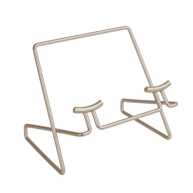 spectrum diversified Euro Tablet & Cookbook Holder - Satin Nickel