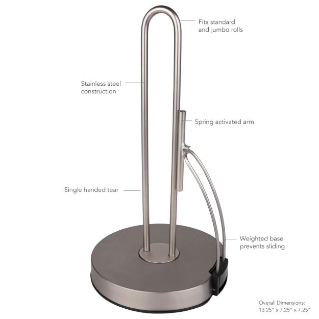 Spectrum Diversified Euro Tension Paper Towel Holder SN