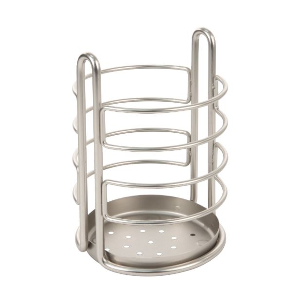 spectrum diversified Euro Utensil Holder - Satin Nickel