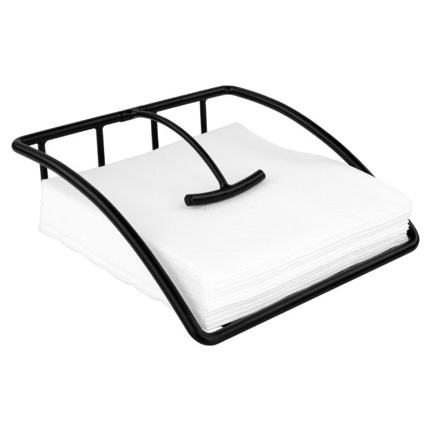 Spectrum Diversified Euro Weighted Napkin Holder - Black