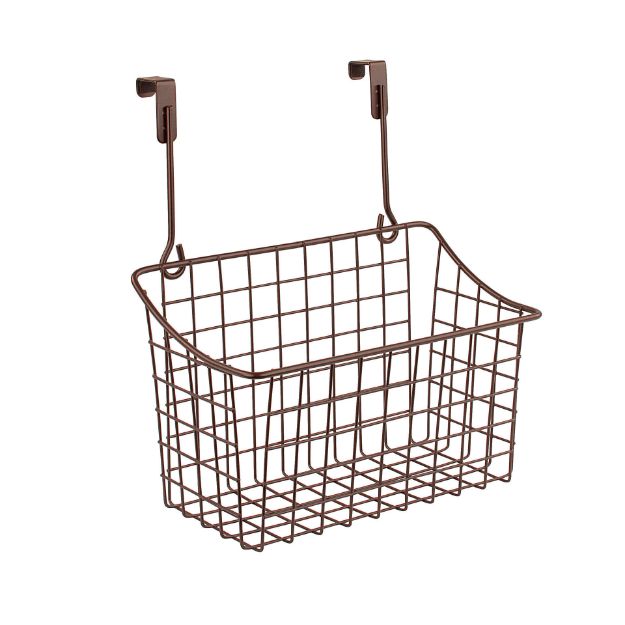 spectrum diversified Grid Over the Cabinet Medium Basket - Bronze