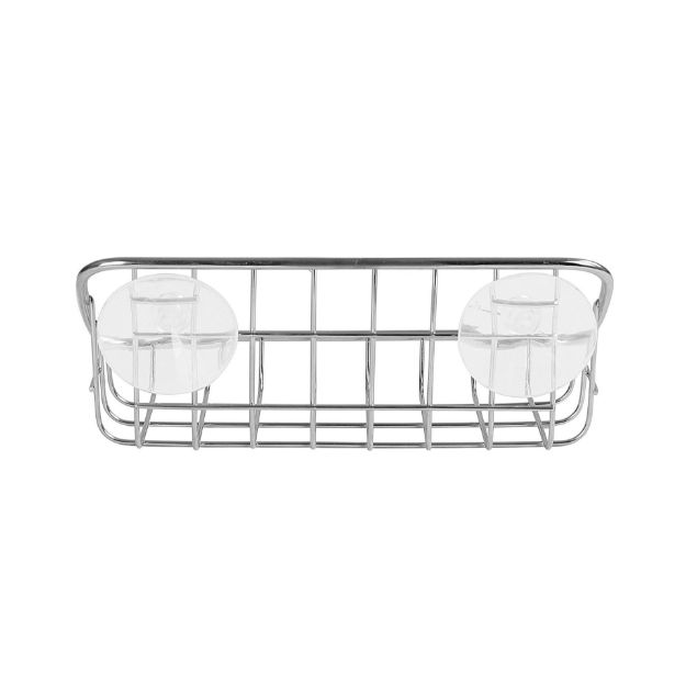 Spectrum Diversified Grid Suction Sink Organizer - Stainless Steel