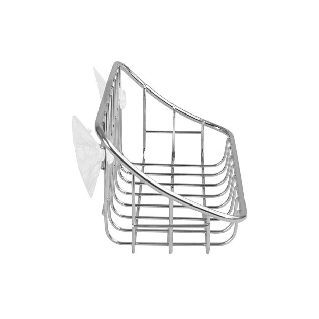 Spectrum Diversified Grid Suction Sink Organizer - Stainless Steel