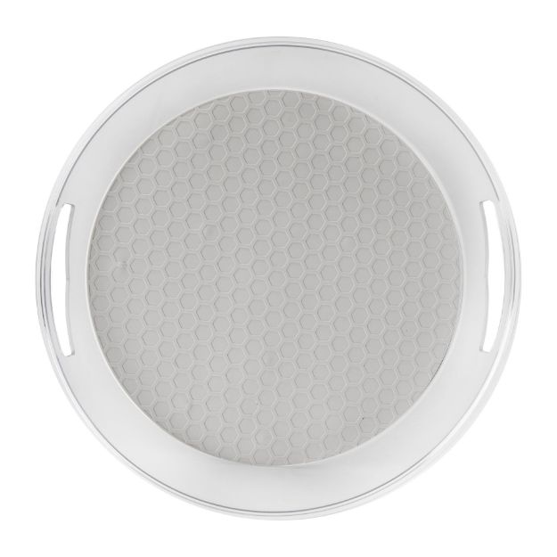 Spectrum Diversified HEXA® Extra Large High-Wall Turntable - Oyster Gray