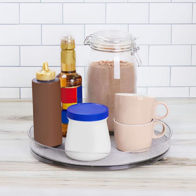 Spectrum Diversified HEXA® Extra Large Turntable - Oyster Gray