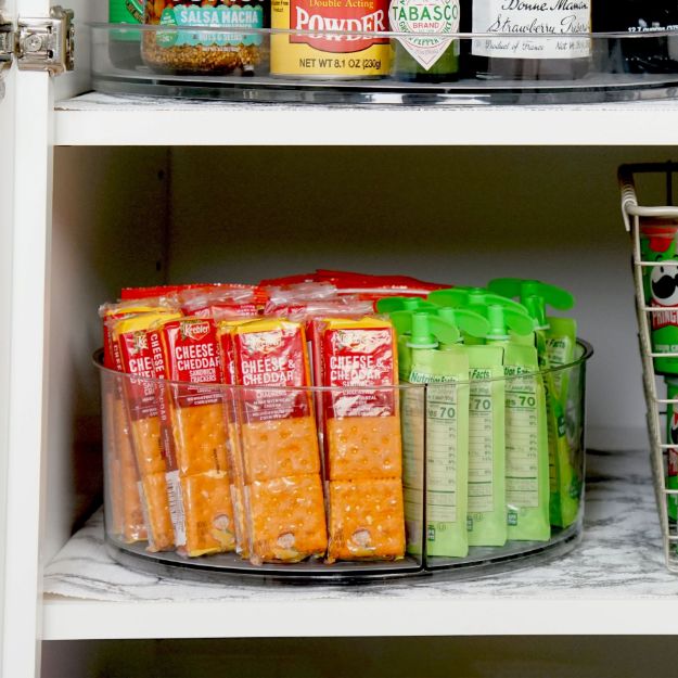 Spectrum Diversified HEXA® High-Wall Turntable With 3 Removable Bins