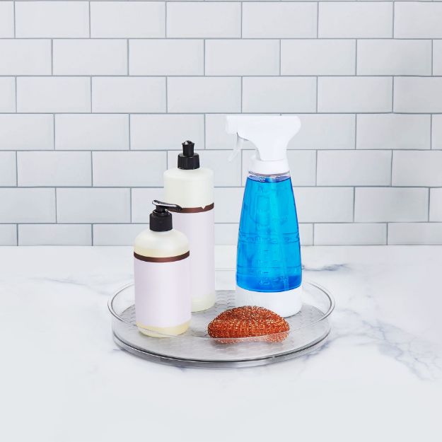 Spectrum Diversified HEXA® Large Low-Wall Turntable - Oyster Gray