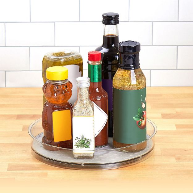 Spectrum Diversified HEXA® Medium Low-Wall Turntable - Oyster Gray