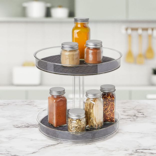 Spectrum Diversified HEXA Two-Tier Turntable - Medium