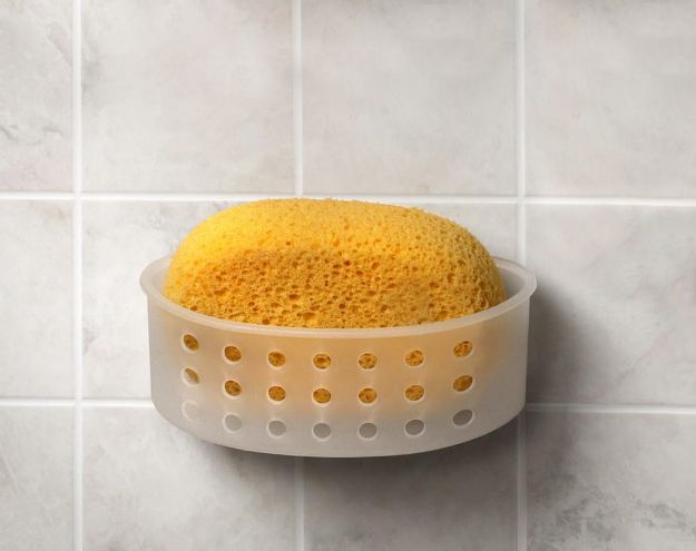 Spectrum Diversified Large Suction Storage Basket - Frost