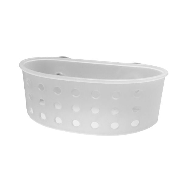 spectrum diversified Large Suction Storage Basket - Frost