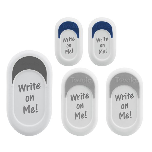 spectrum diversified Magnetic Utility Clips S/5 Assorted