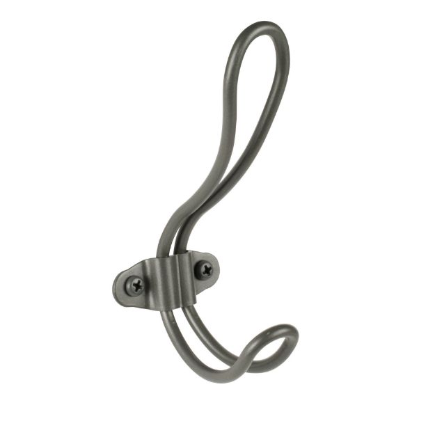 Spectrum Diversified Millbrook Wall Mount Hat & Coat Hook - Industrial Gray