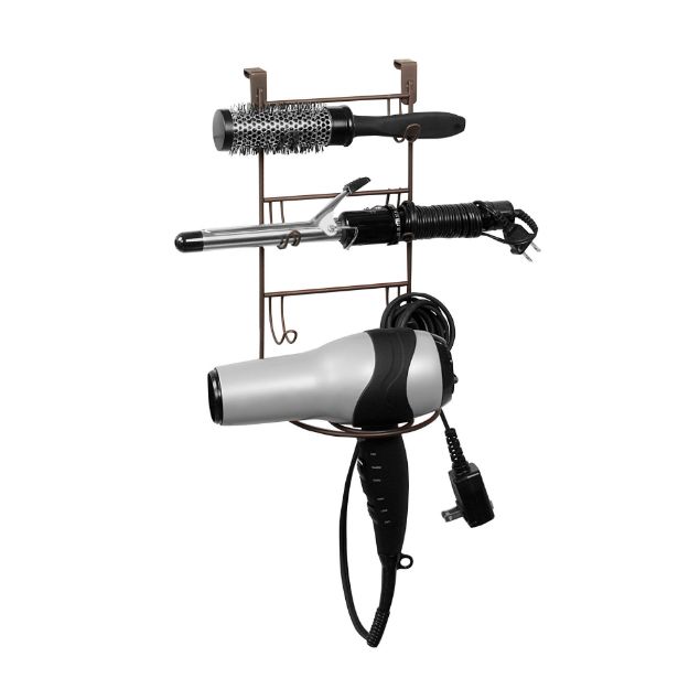 Spectrum Diversified MyBella Over The Cabinet Tiered Hair Dryer & Accessory Holder - Bronze