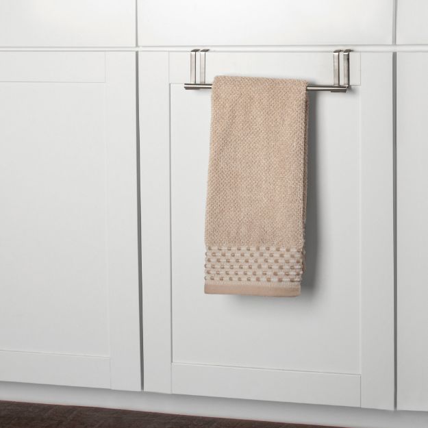 Spectrum Diversified Over The Cabinet Towel Bar - Brushed Nickel