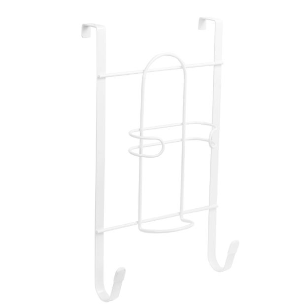 spectrum diversified Over the Door Iron & Ironing Board Holder - White