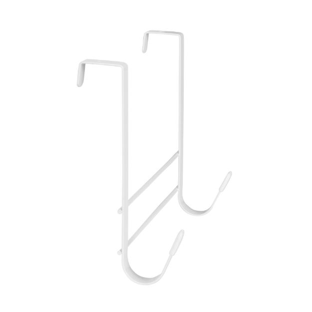 Spectrum Diversified Over The Door Ironing Board Holder - White