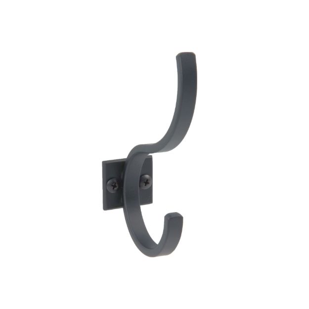 spectrum diversified Richmond Wall Mount Hat & Coat Hook - Industrial Gray