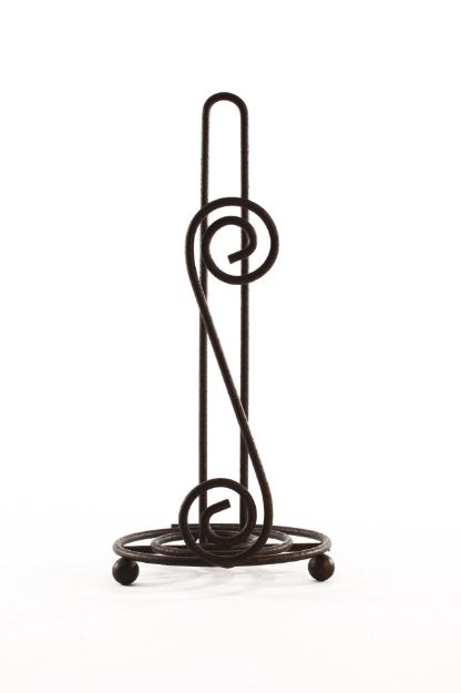 Spectrum Diversified Scroll Paper Towel Holder - Hammered Bronze