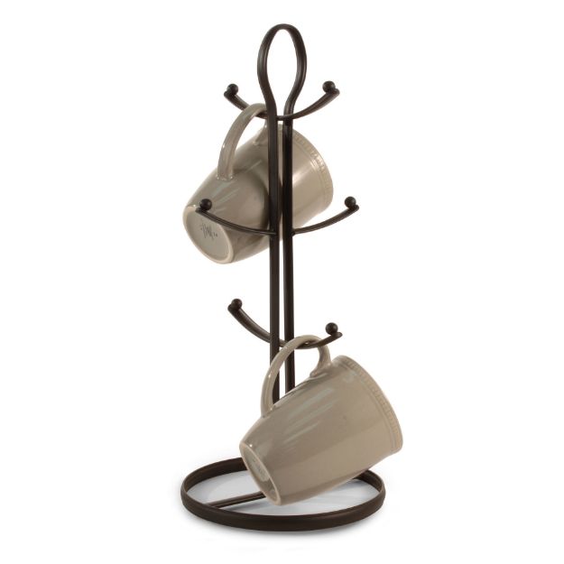 Spectrum Diversified Ashley 6-Mug Holder - Bronze