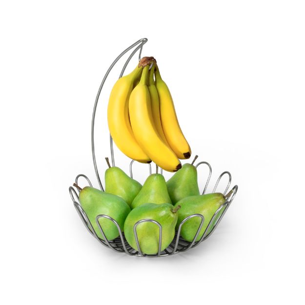 Spectrum Diversified Bloom Fruit Tree - Satin Nickel