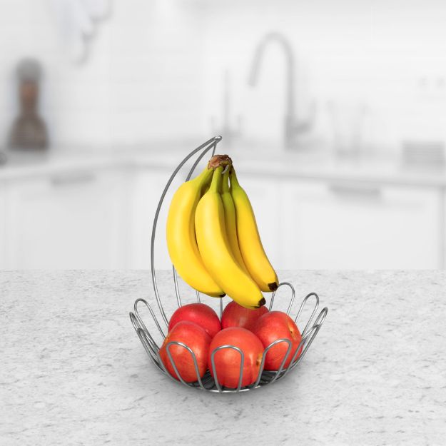 Spectrum Diversified Bloom Fruit Tree - Satin Nickel