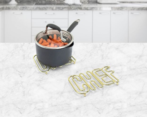 Spectrum Diversified Chef Trivet - Gold