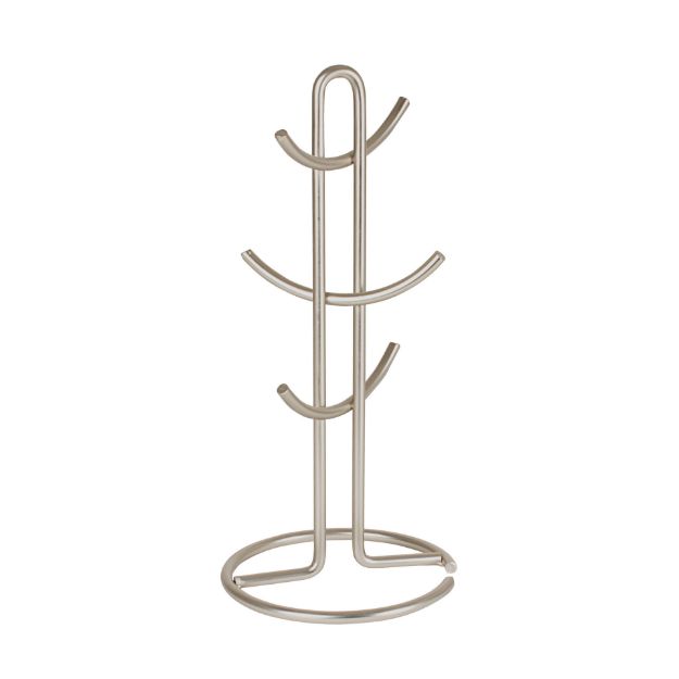 Spectrum Diversified Euro 6-Mug Holder - Chrome