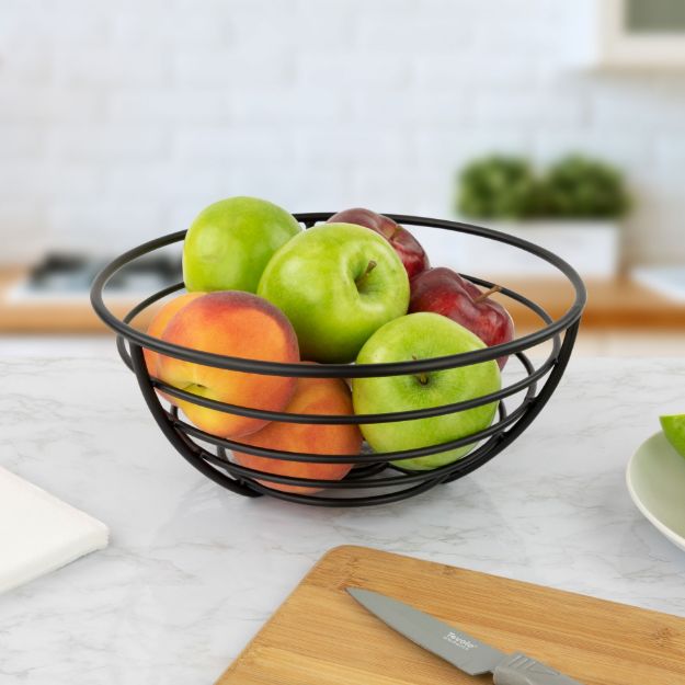 Spectrum Diversified Euro Fruit Bowl - Black