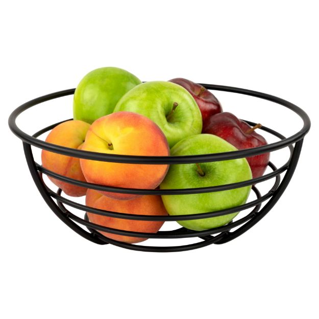 Spectrum Diversified Euro Fruit Bowl - Black