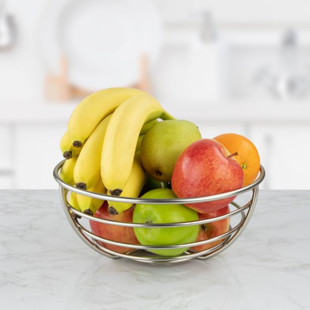 Spectrum Diversified Euro Fruit Bowl - Satin Nickel