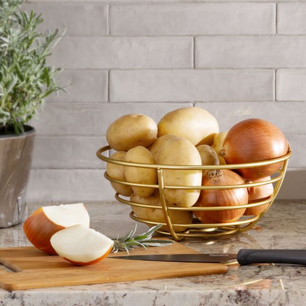 Spectrum Diversified Euro® Fruit Bowl - Gold