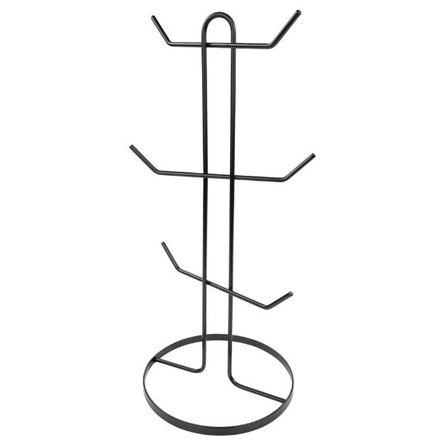 spectrum diversified Finley 6-Mug Holder - Black