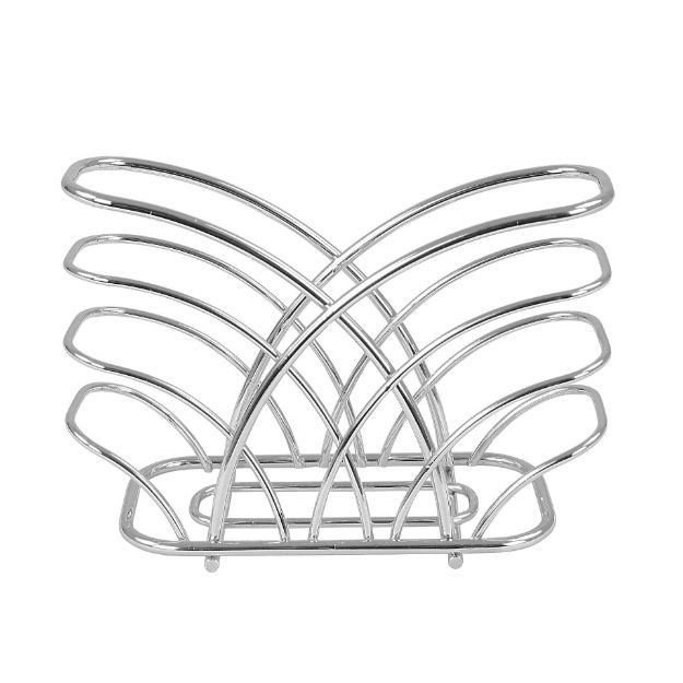 spectrum diversified Flower Napkin Holder - Chrome