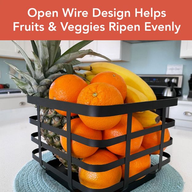 Spectrum Diversified Hudson Fruit Basket BLACK