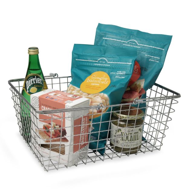 Spectrum Diversified Large Wire Basket - Chrome