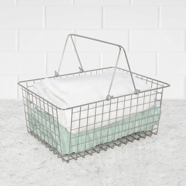 Spectrum Diversified Large Wire Basket - Chrome