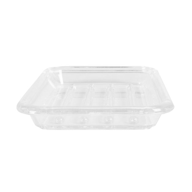 Spectrum Diversified Rectangle Soap Dish - Clear