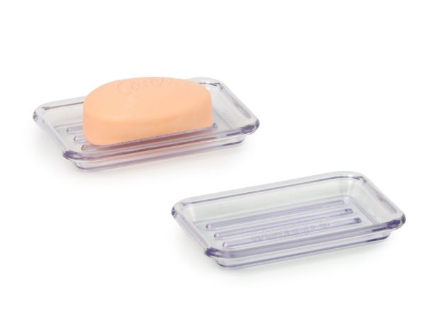 Spectrum Diversified Rectangle Soap Dish - Clear