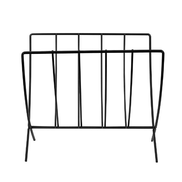 Spectrum Diversified Seville Magazine Rack - Black