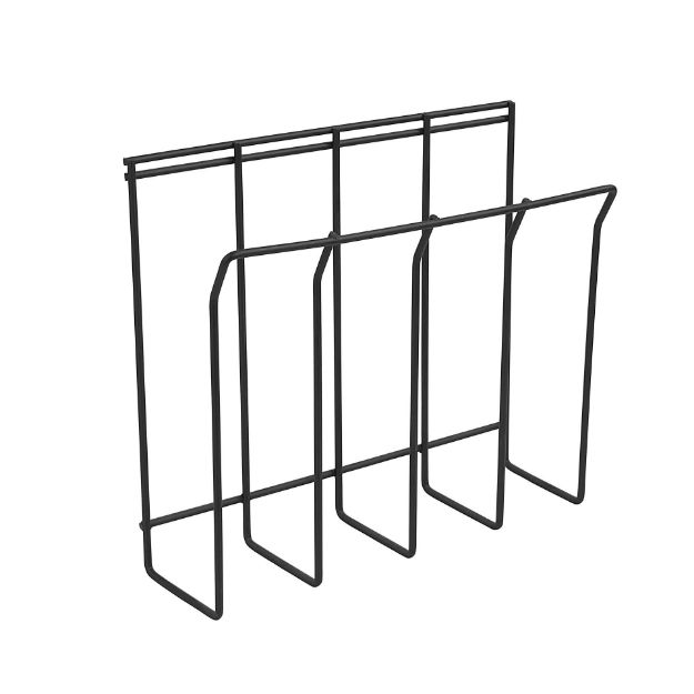 spectrum diversified WM Magazine Rack BK