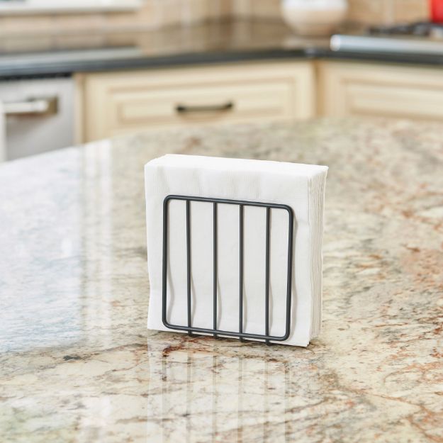 Spectrum Diversified Yumi Napkin Holder - Black