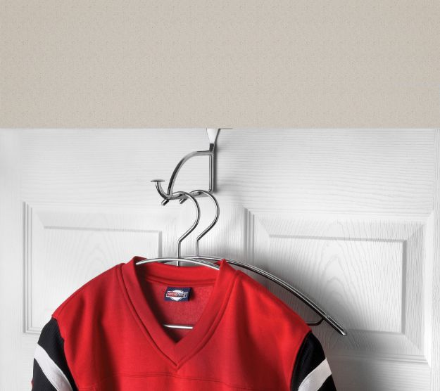 Spectrum Diversified Stratford Over The Door Hanger Holder - Chrome