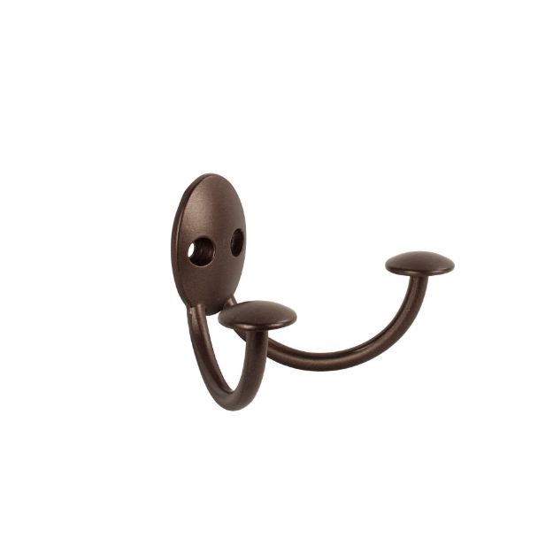 spectrum diversified Stratford Wall Mount Double Hook - Bronze spectrum diversified Stratford Wall Mount Double Hook - Bronze